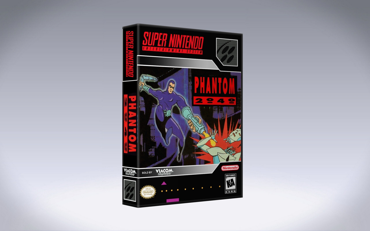 Gaming Relics - Super Nintendo - Phantom 2040 Gaming Relics - Super Nintendo - Phantom 2040